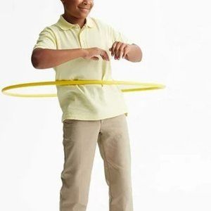 French Toast Little & Big Boy's Short Sleeve Shirt - X Large - Light Yellow -NWT